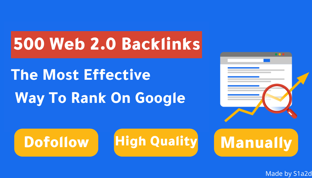 500 Web 2.0 Backlinks The Most Effective Way To Rank ...