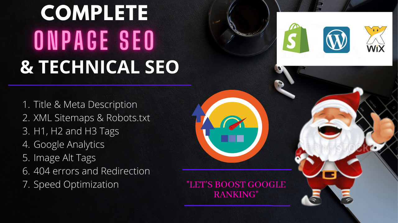 I will do Technical Complete On-page SEO for WordPres...
