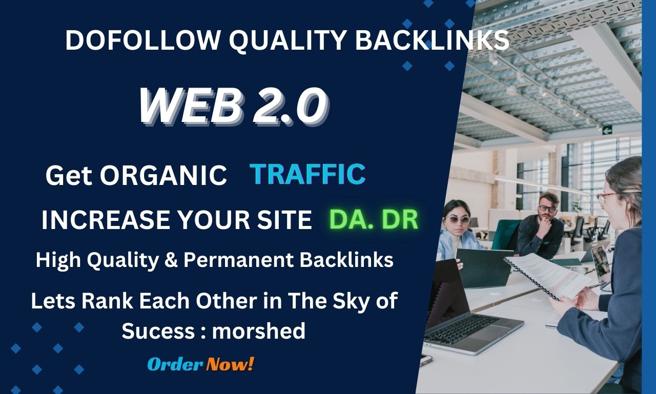 I will do 250 powerful web 2 0 backlinks to boost you...