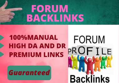 I will provide80 Forum backlinks relevant content on ...