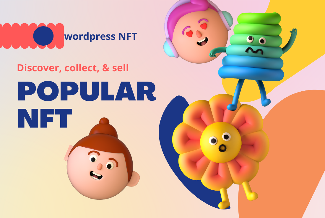 WordPress NFT Art, NFT Crypto and ico Landing Page, ...