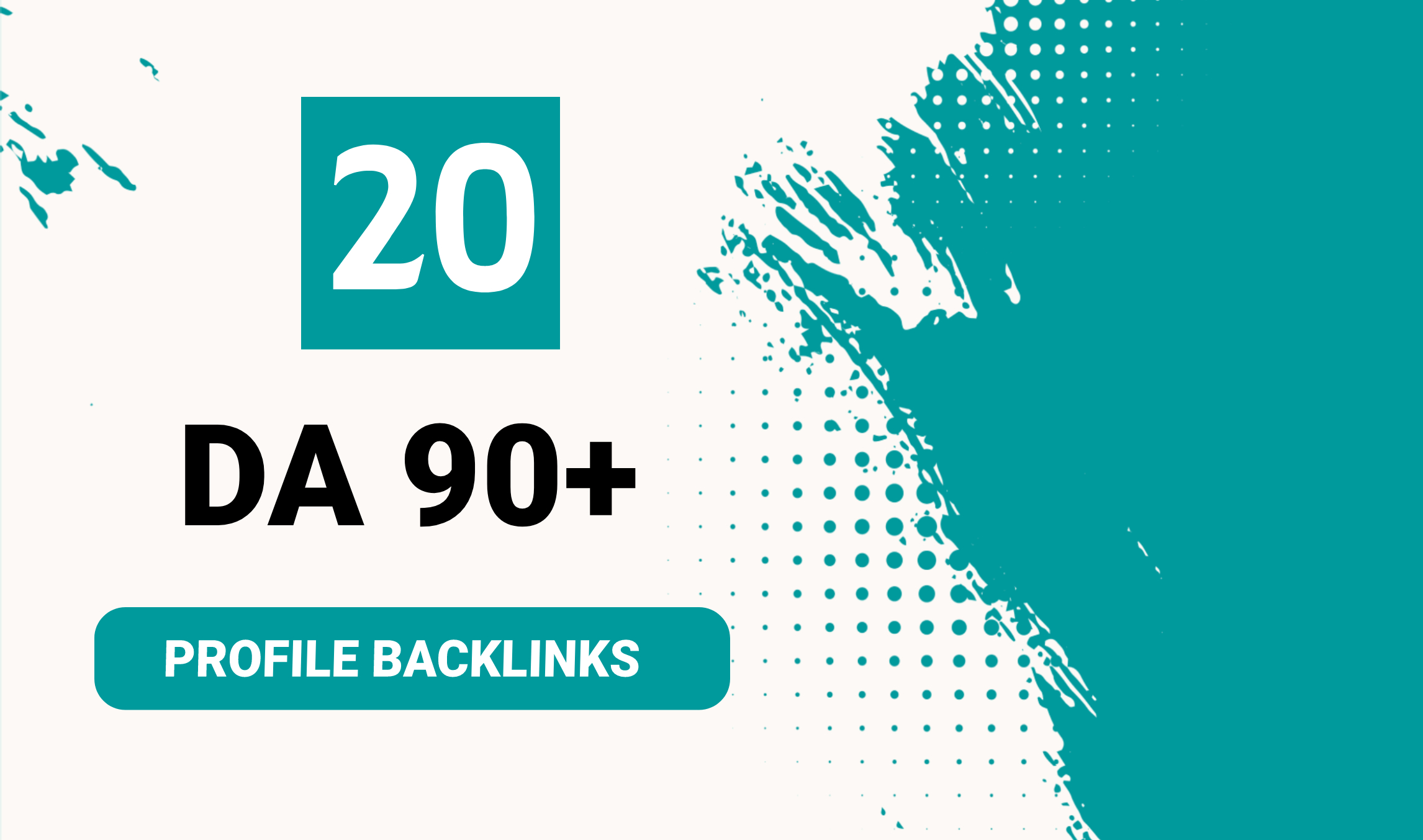 20 DA 90+ Manually Created Super Quality Profile Back...
