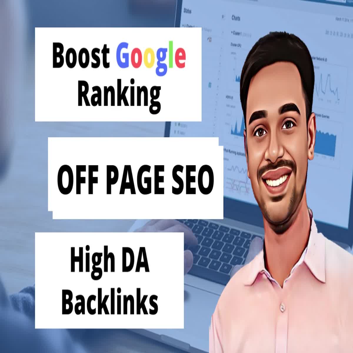 I will Do Monthly Off Page SEO Service and 400 high D...