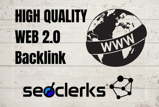 I will Build 100 dofollow web 2 0 backlinks on high q...