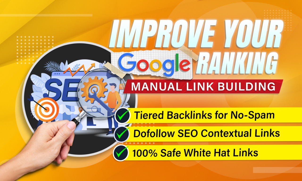 I will Boost Ranking with Whitehat dofollow SEO Backl...