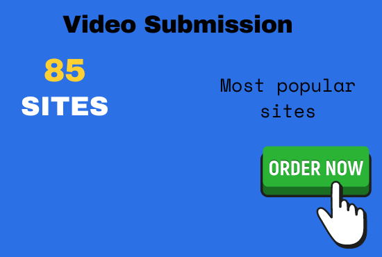 I will do manually video submission and see to top ra...