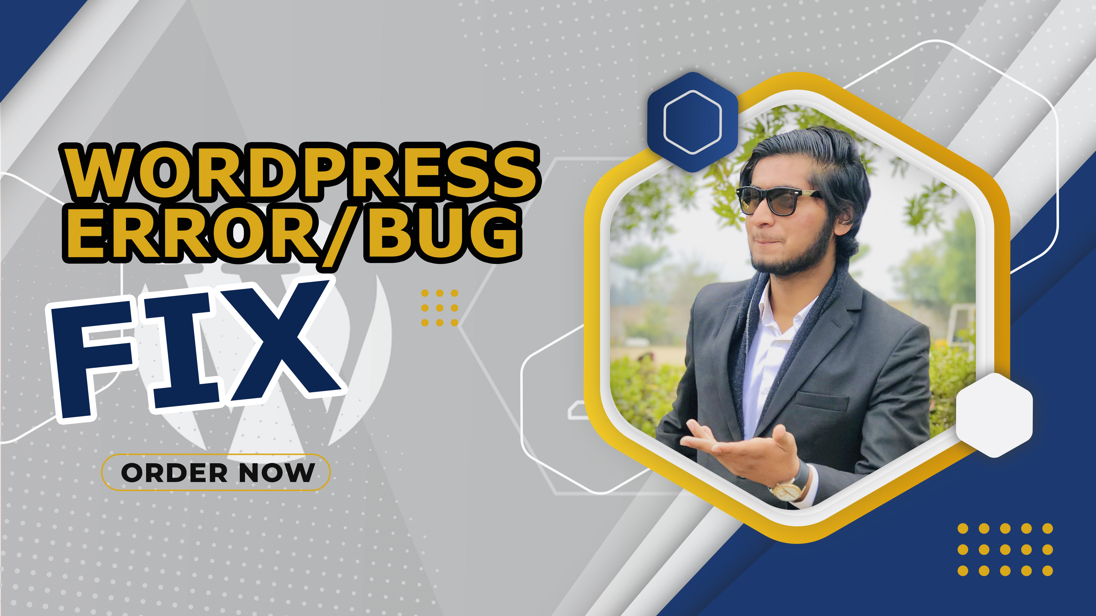 I will fix your wordpress problem, bugs, issues