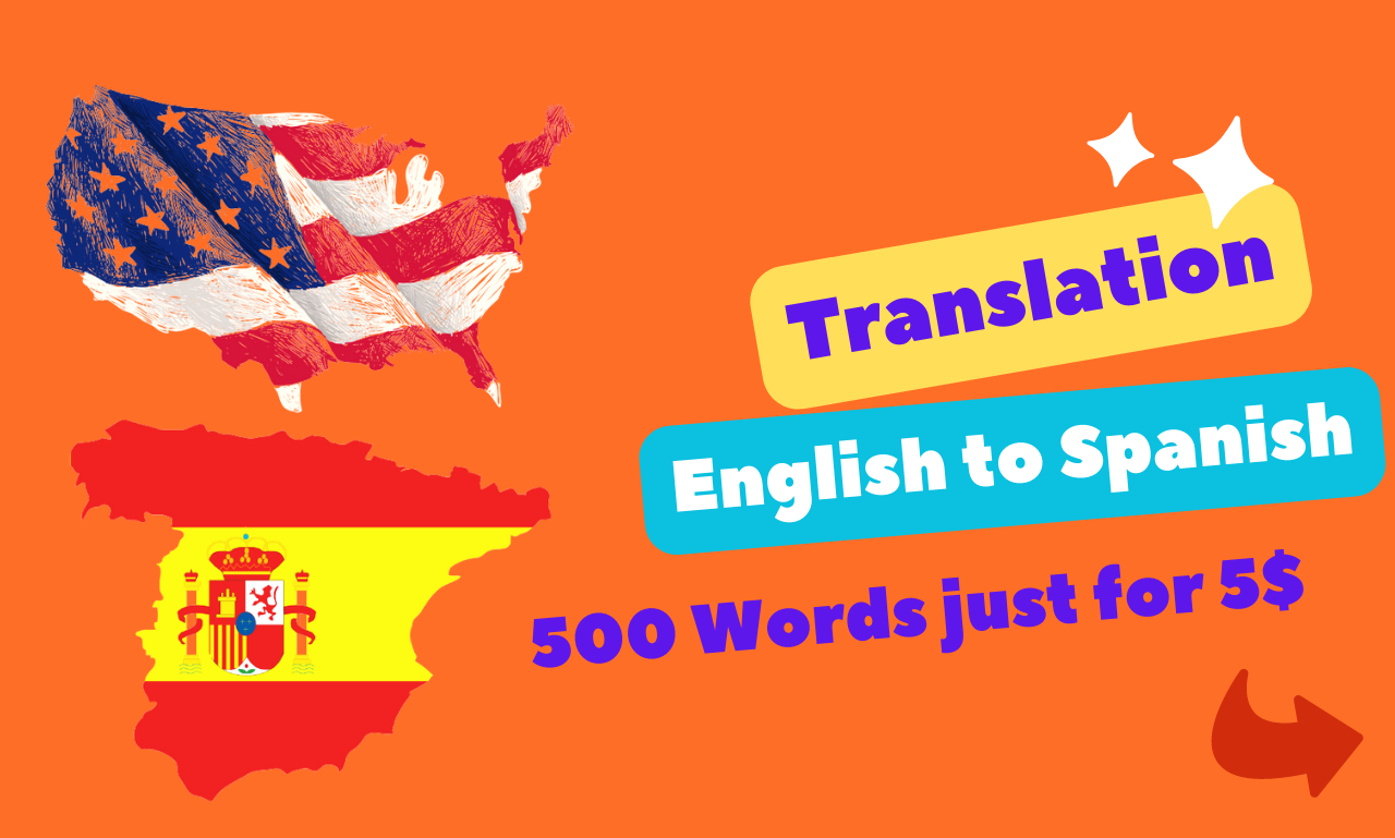 I will translate english to spanish & spanish to ...