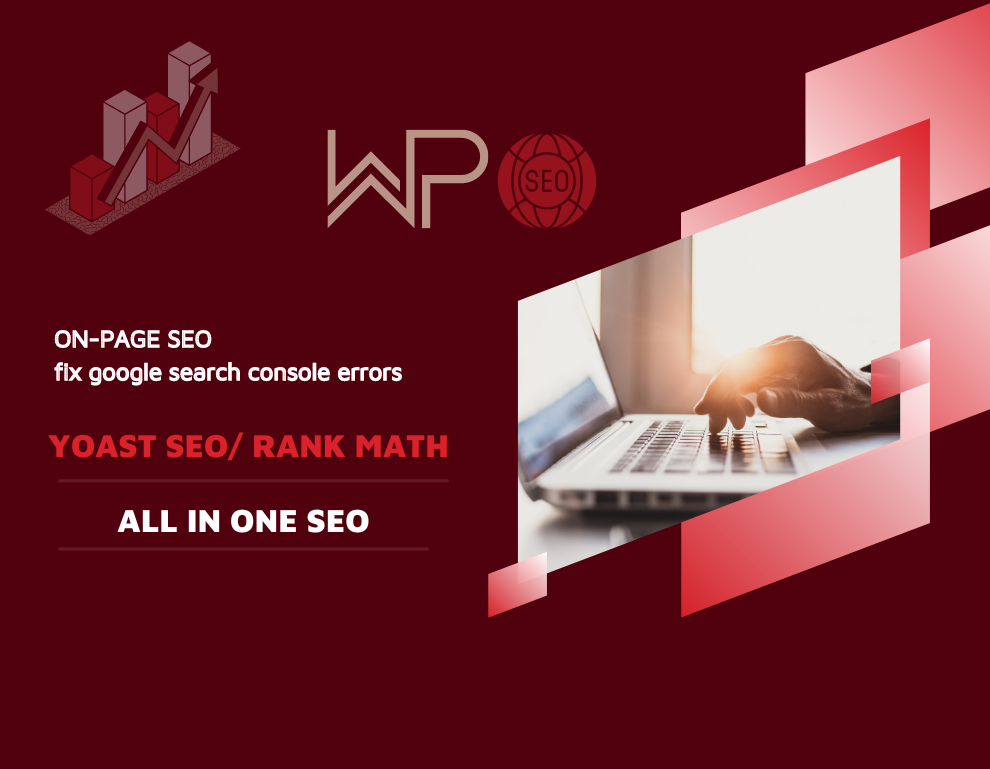 I will do 5 pages on page SEO and fix google search c...