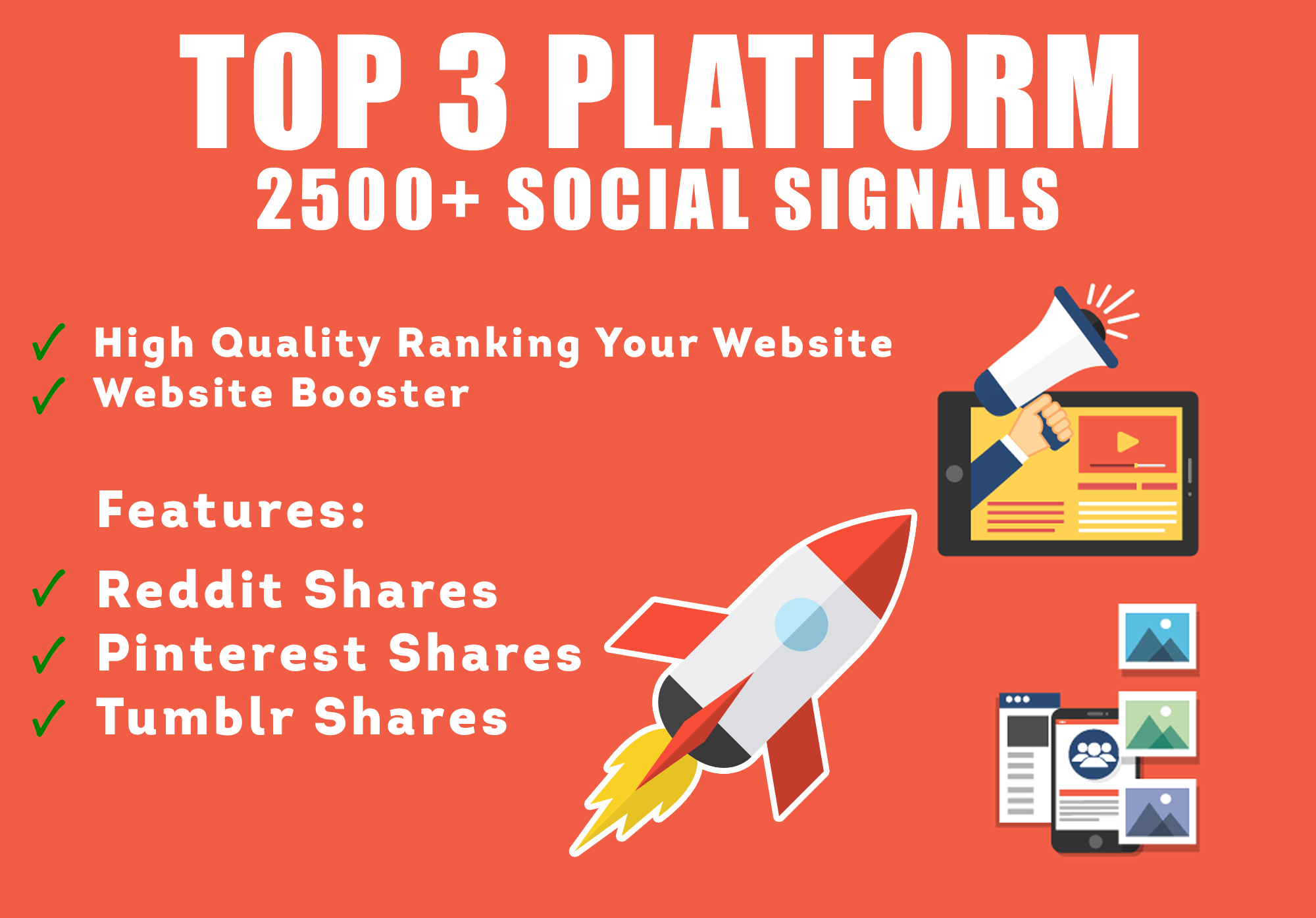 5000+ Web Share Social Media Signal PR 10 DA 95 PA 10...