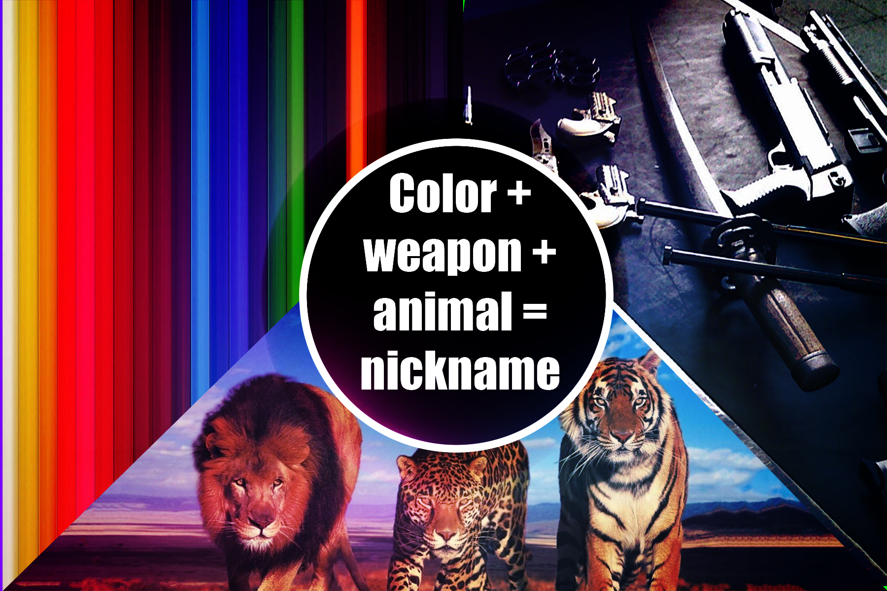 I recommend 10 nicknames using your favorite animal, ...