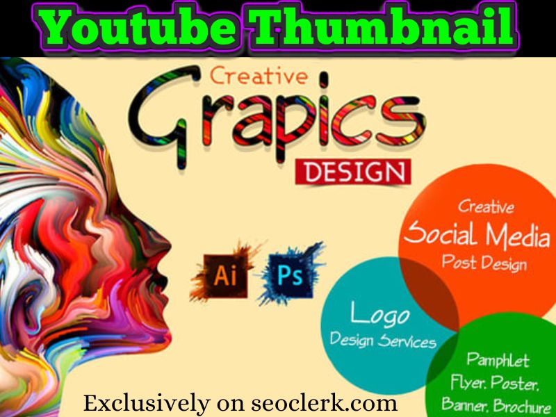 I will design youtube Thumbnails, social media poste...