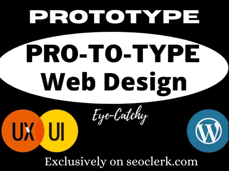 I will create a unique website design and its prototy...
