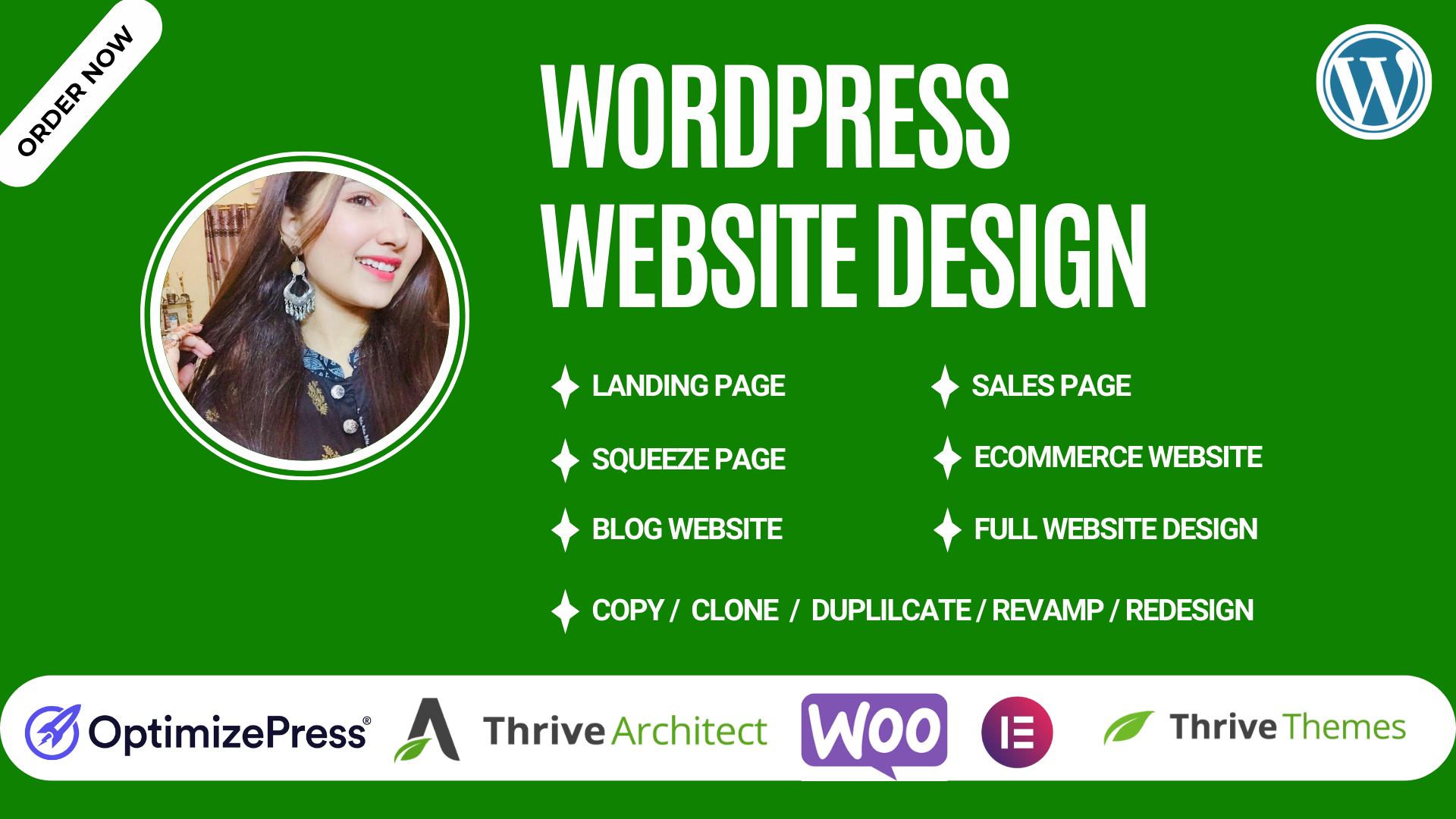 i will Design redesign copy duplicate revamp clone we...