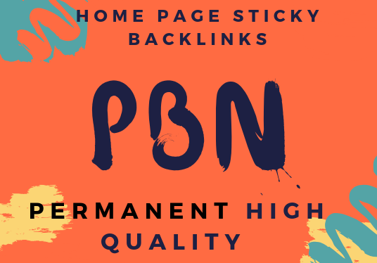 You will get 50 PBN Homepage Backlink DA 50 PLUS with...