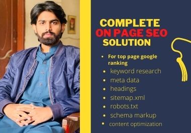 Rank Your Website on Google First Page with Onsite SE...