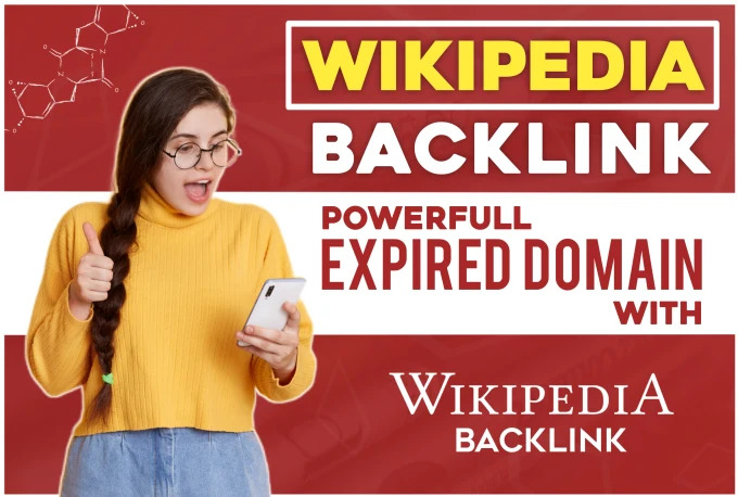 I will find an expired domain with backlink from wiki...