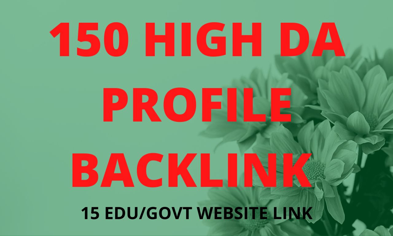 135 PR9 + 15 EDU/GOVT High DA 50-100 Profile Backilin...