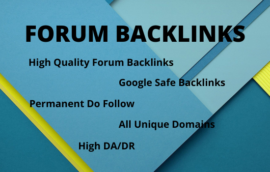 I will create 40 forum posting backlinks on high auth...