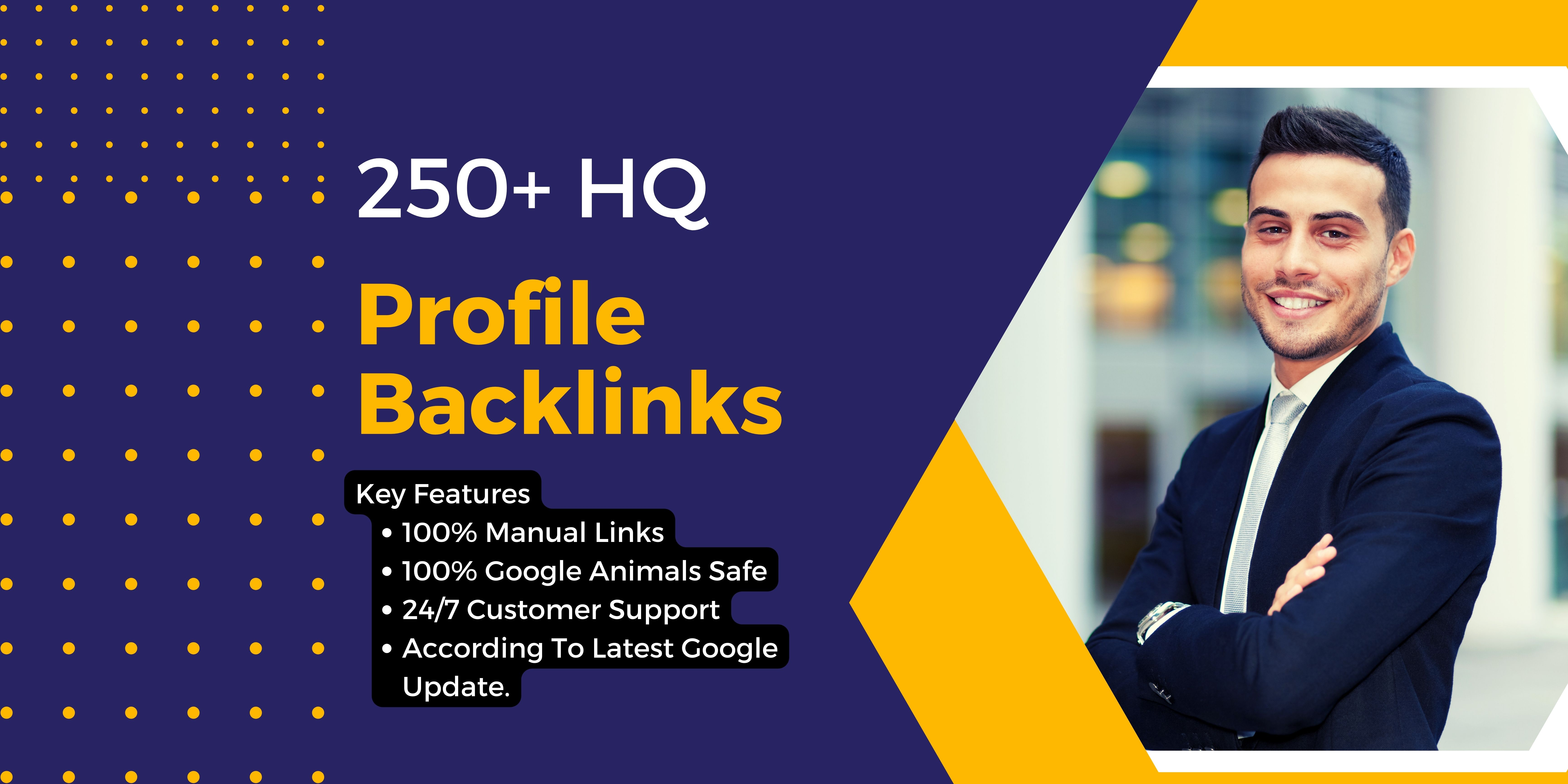 I'll Create high-quality Social Media Profile SEO Bac...