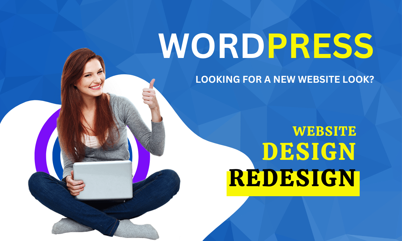 I will design or redesign wordpress website with elem...