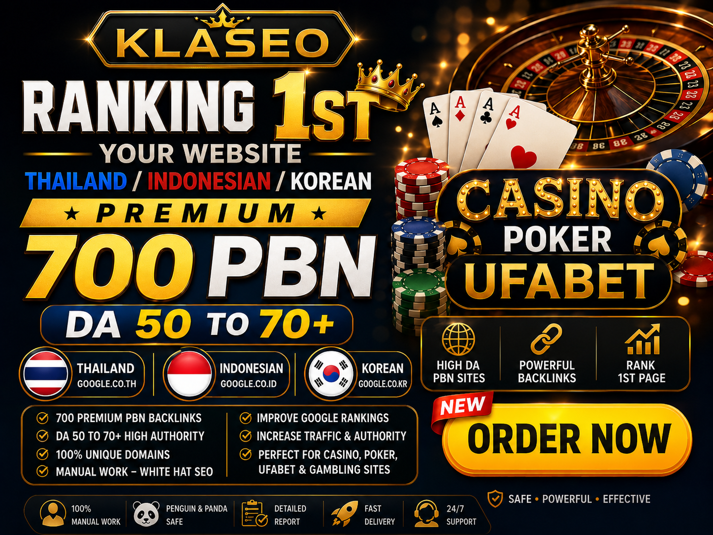 Ranking 1st your website Thai/Indo/Korean Premium 700...