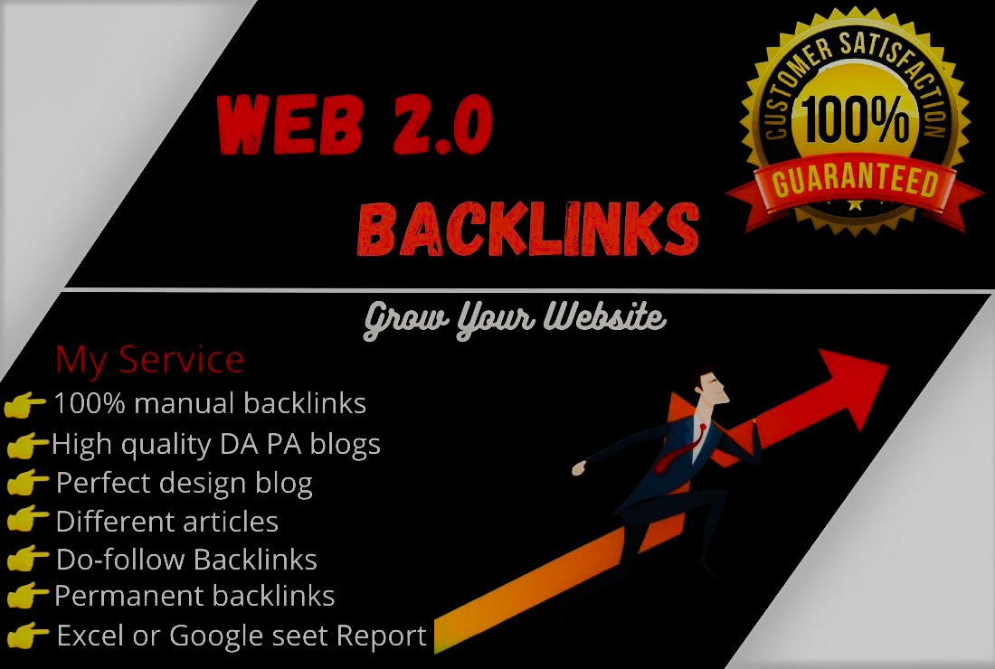100+ web 2 0 homepage seo backlinks high quality web2...