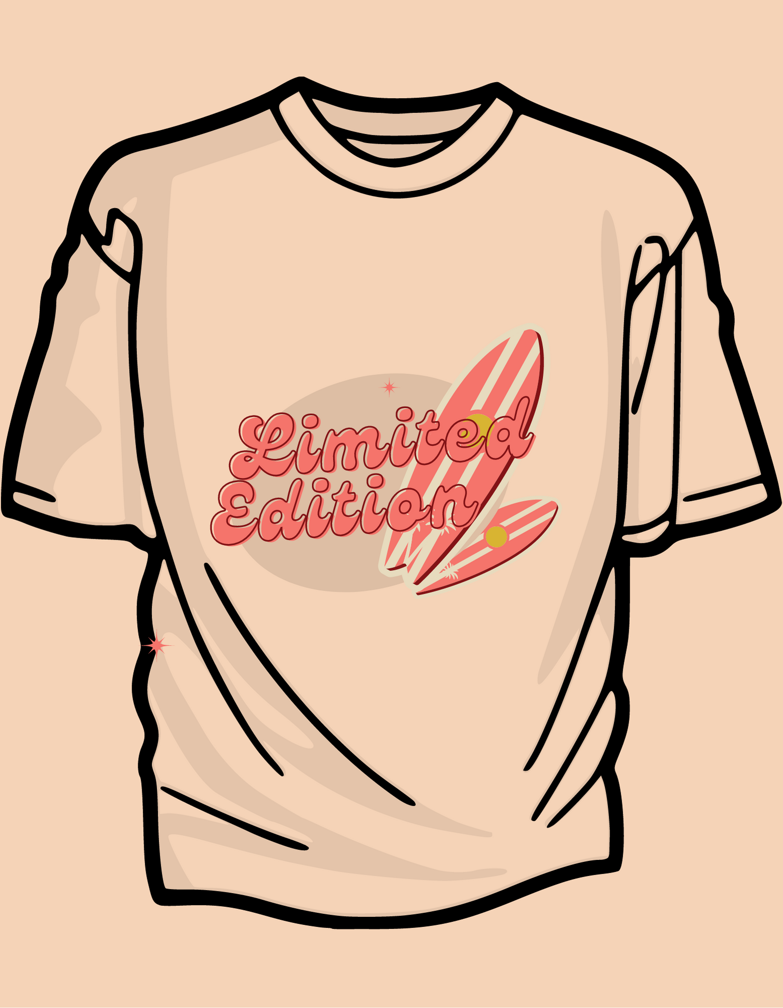I will design creative and unique t shirt designs