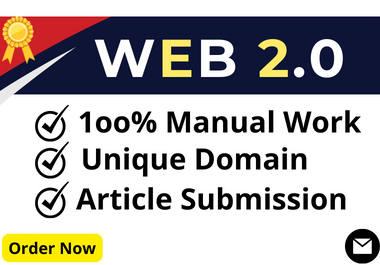I will provide high quality 85 web 2 0 backlinks on h...