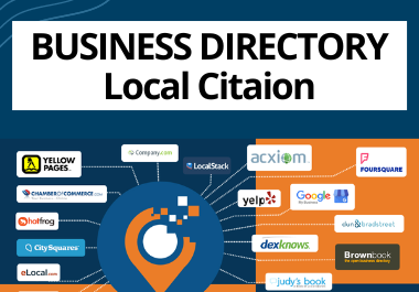 70 local citation or business directory submission on...