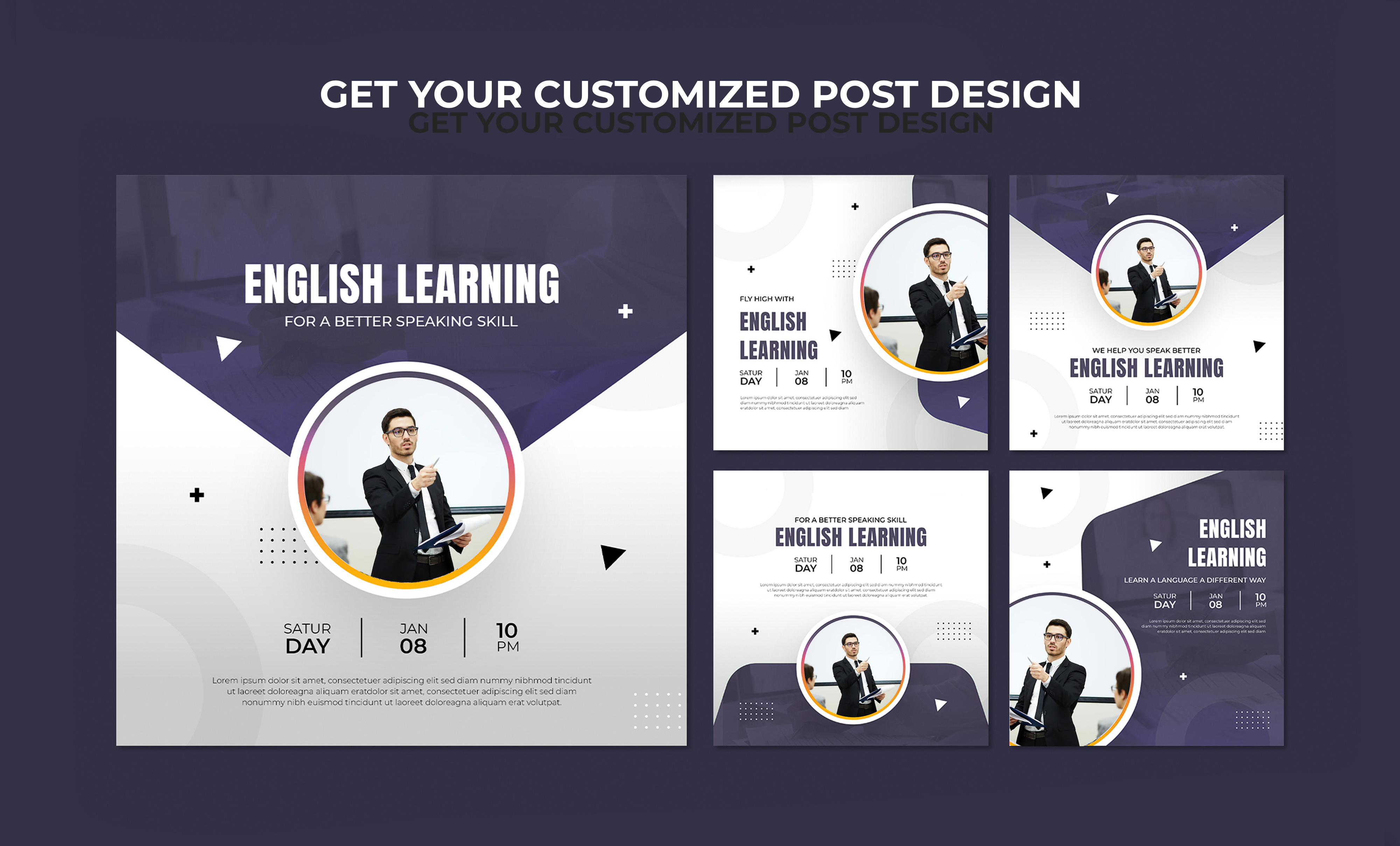 Social Media Post design to attract more audience