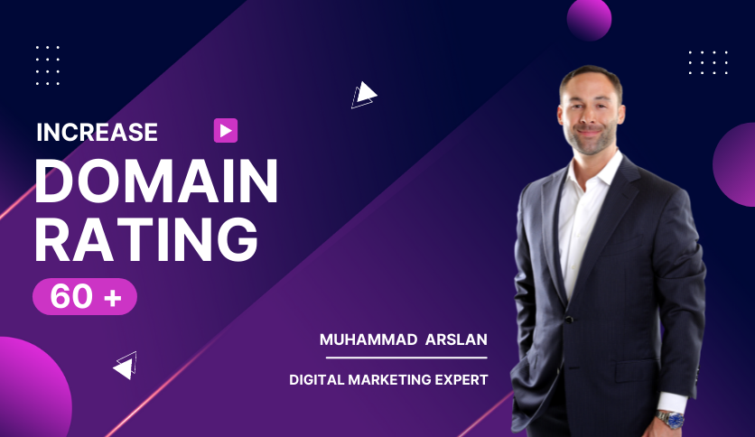 Increase domain rating ahrefs DR 50 with dofollow bac...