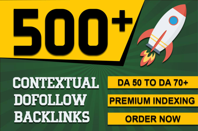 I will create 500+ high quality contextual SEO do-fol...