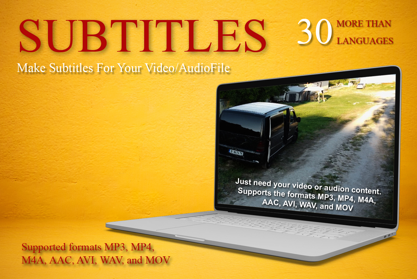 I will Make Subtitles For Video or AudioFile