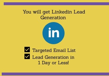 I will build you a Targeted Email list by Job Title 6...