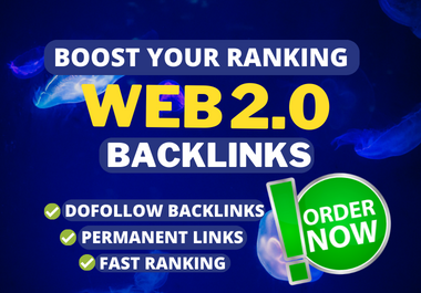 I will create 30 web 2.0 seo dofollow backlinks with ...