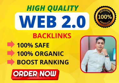 I will create high quality 85 web 2 0 dofollow backli...