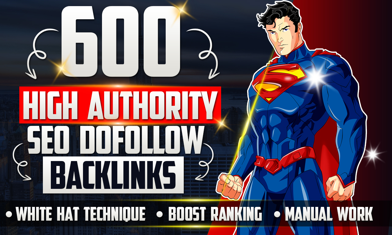 SKYROCKET manually create 600 mix dofollow SEO backli...