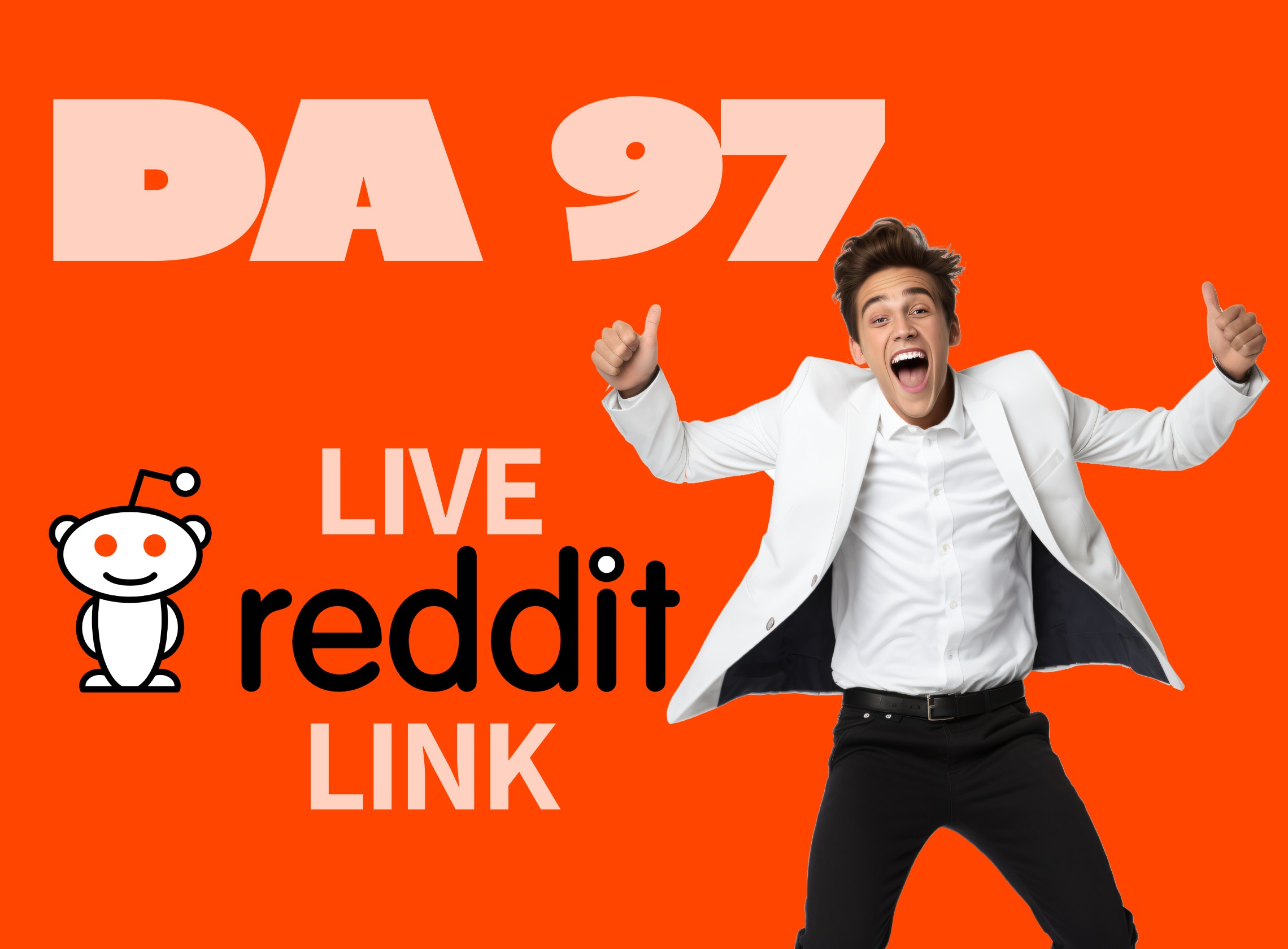 1 97DA+ REDDIT NICHE BACKLINK Best For Rankings