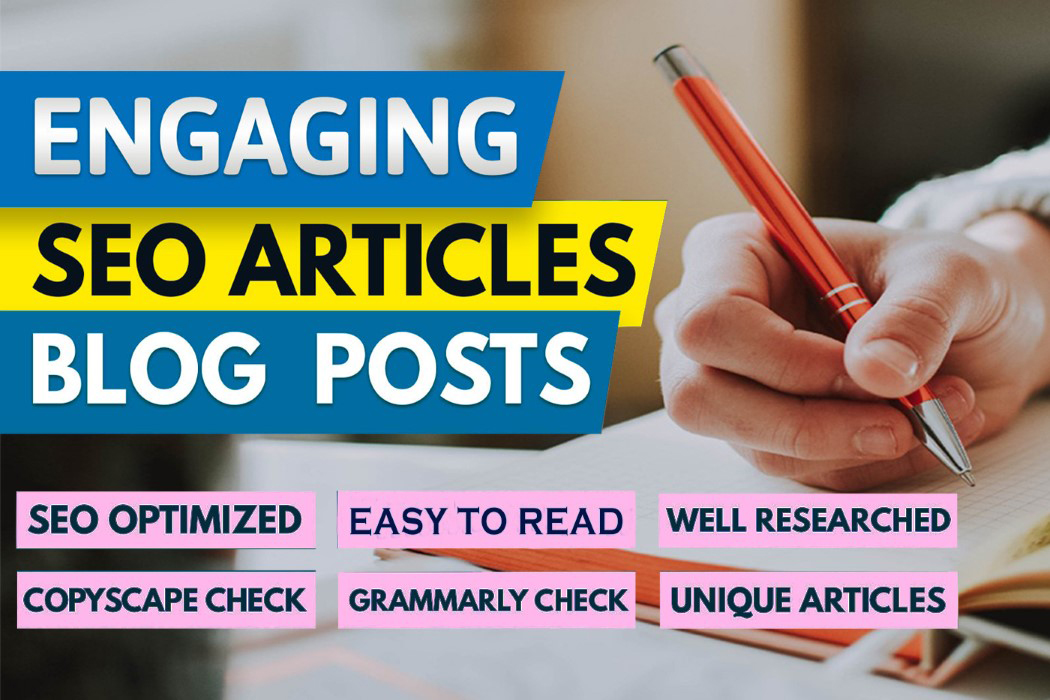 1000 Words SEO Optimized Engaging Article writing or ...