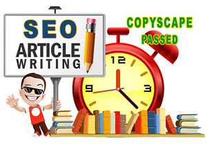 I Will Write 3 x 500 Words, Copyscape Passed, SEO F...
