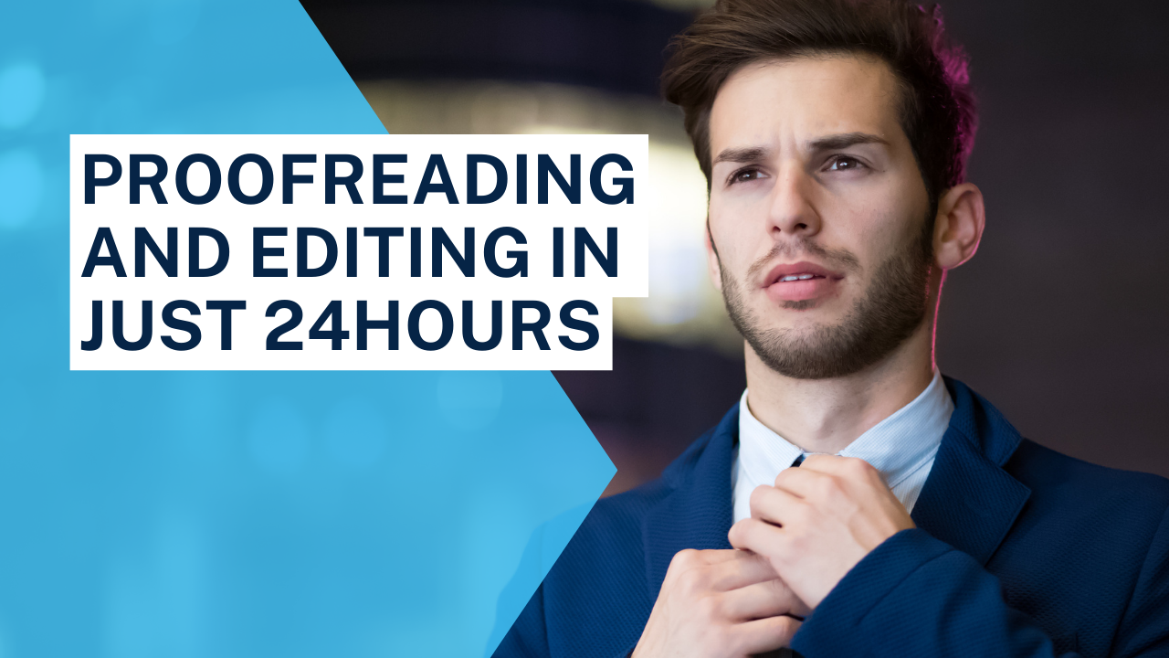 I will proofread and edit all content in English for ...