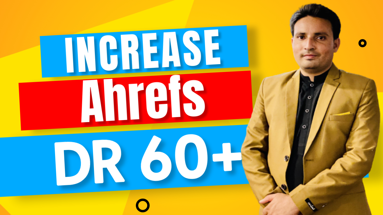 I will increase Domain Rating Ahrefs DR 60+ Guarantee...