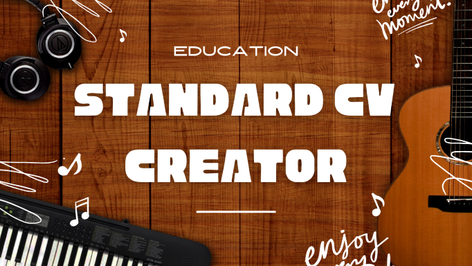 I am a standard CV creator which will be different fr...