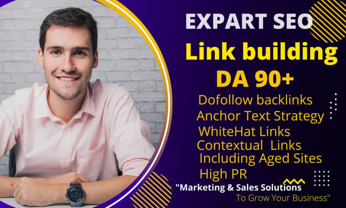 I will manual create 90 high da dofollow SEO backlink...