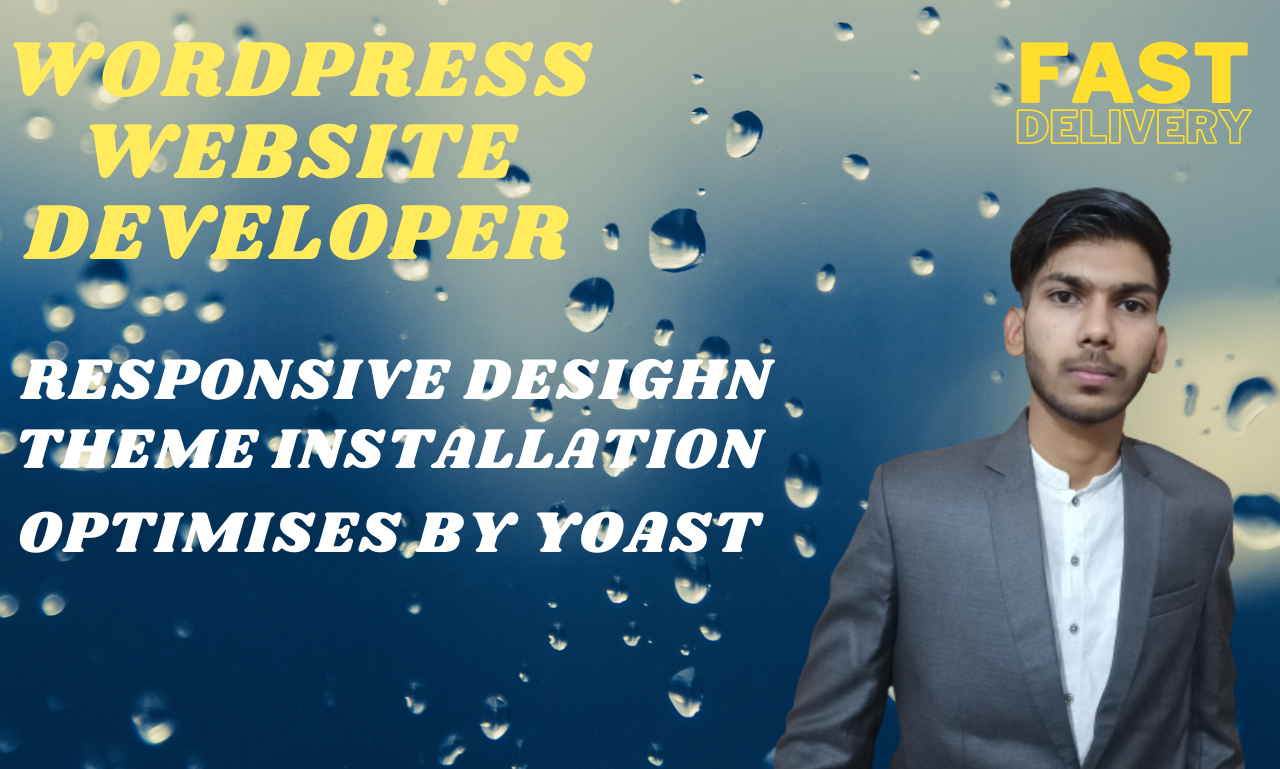I will make or customize your wordpress website and o...