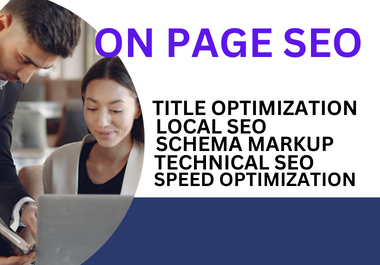 I will do onpage SEO and optimize your website