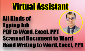 I will be your virtual assistant for data entry, cop...