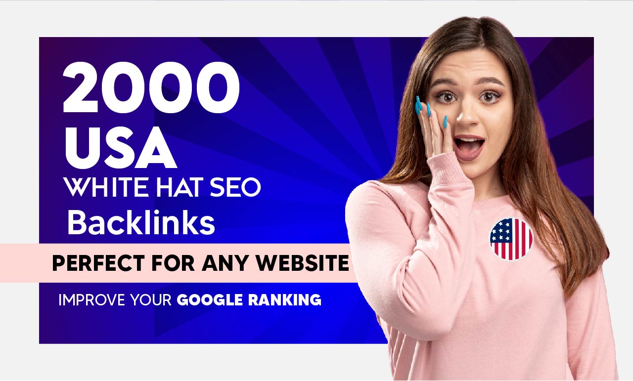 2000 Dofollow backlinks for SEO rankings from USA lin...