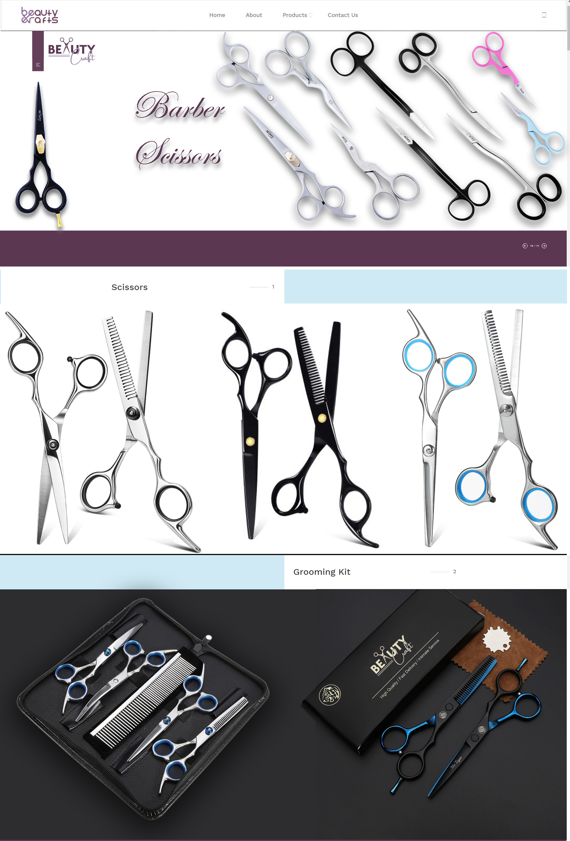 Develop an attractive Website with UI/UX for you
